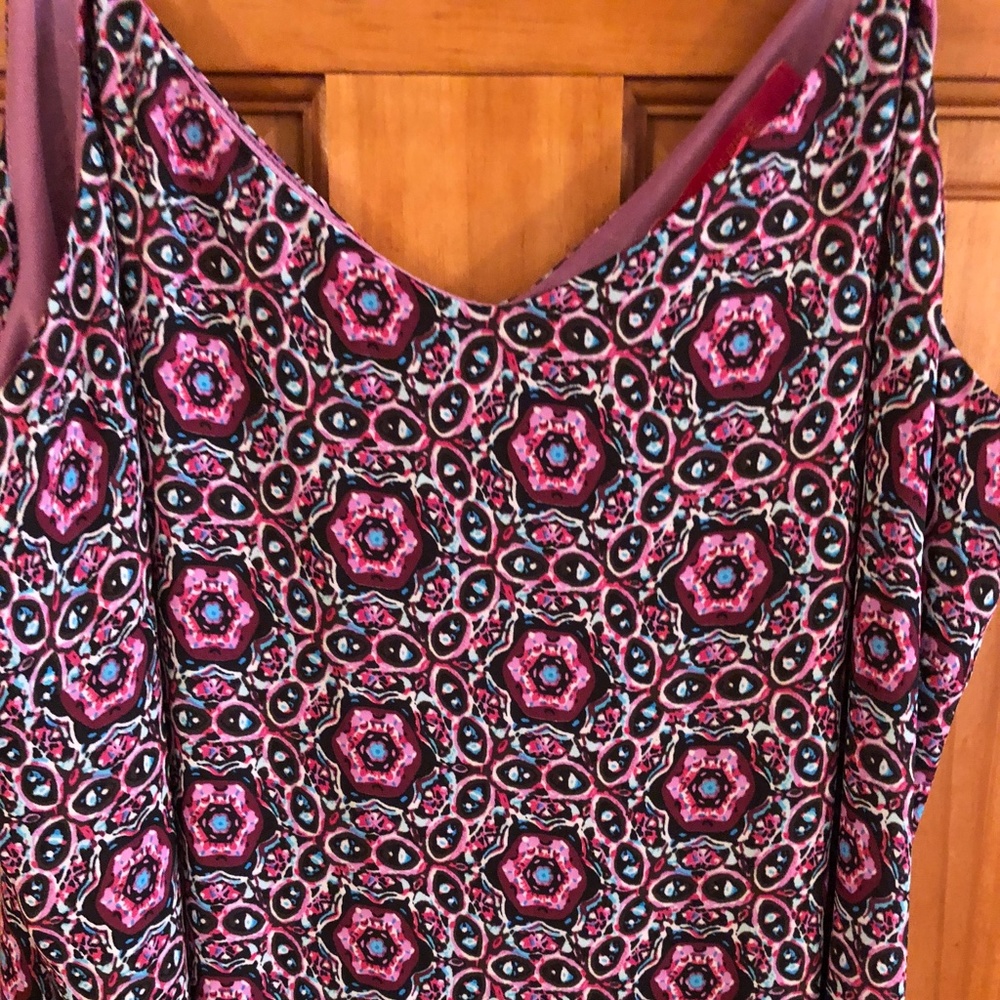 Catherine Maladrino Geometric Maxi Dress